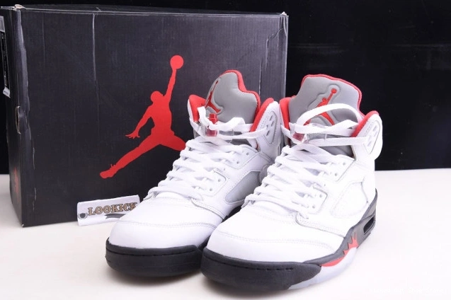 Kick Theory Silver DA1911-102 Retro Tongue Fire Red 5 Air Jordan (2020) 0814